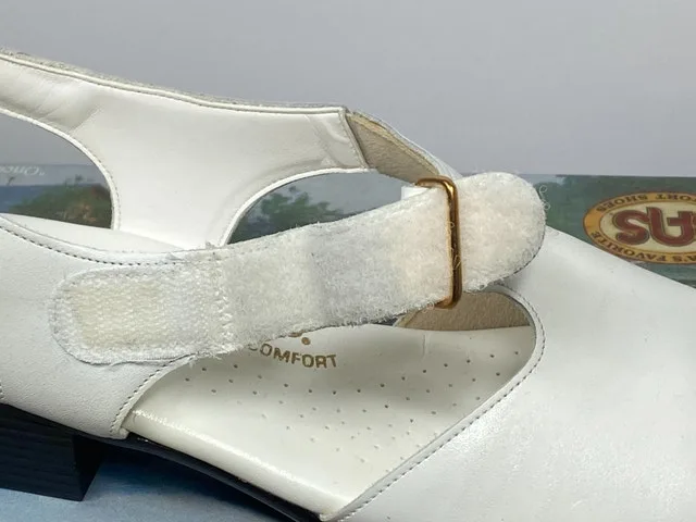 NWOT Vintage Women's SAS Suntimer Leather Shoes Size 8S image indicator(6)