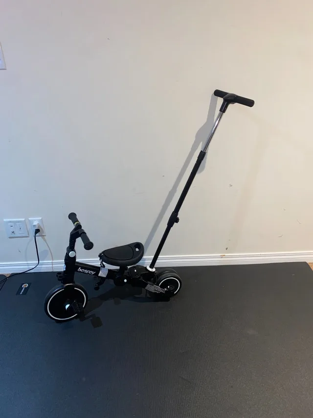 Used Toddler Bike w Handle 7-in-1 Trike