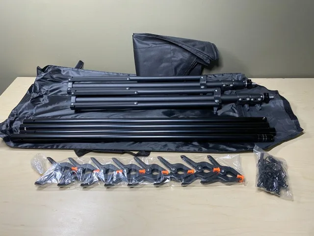 New Adjustable Photo Backdrop Stand 7x10 Feet image indicator(2)