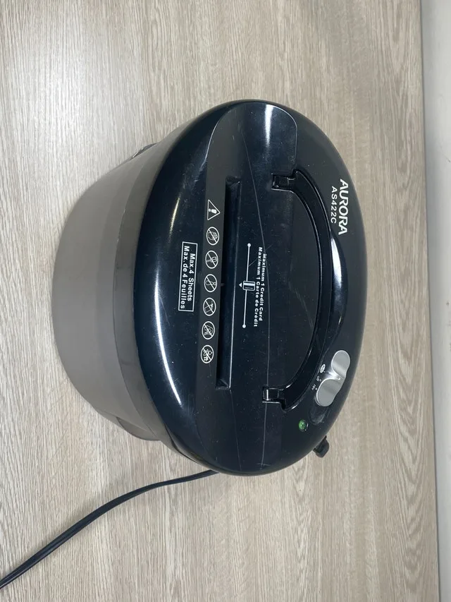 Small Personal Desktop Shredder - Aurora AS422C image indicator(2)