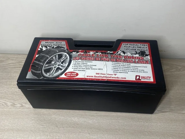 Set of 2 New Tire Chains 13-15 Inch Tires image indicator(5)