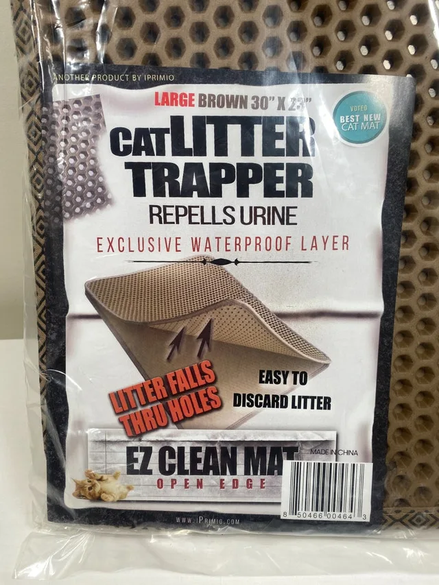 Cat Litter Trapper Mat 30x23 Inches Sealed (Large) image indicator(2)
