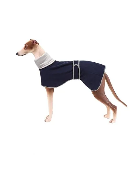 Small Whippet Dog Cozy Fleece Jumper -Small