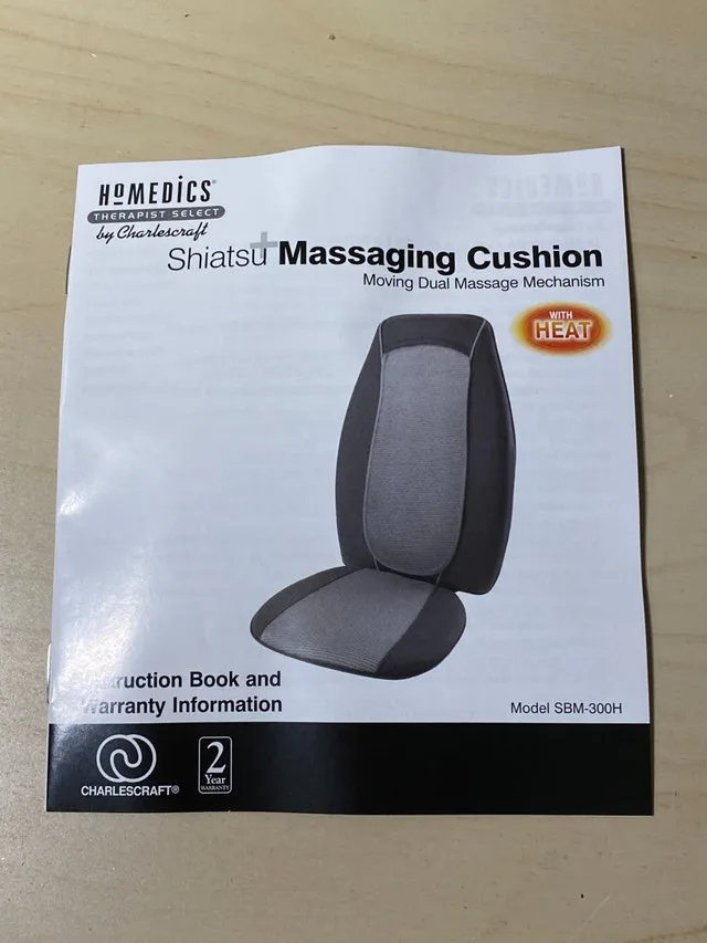 Shiatsu Massage Chair Cushion - Heated image indicator(4)