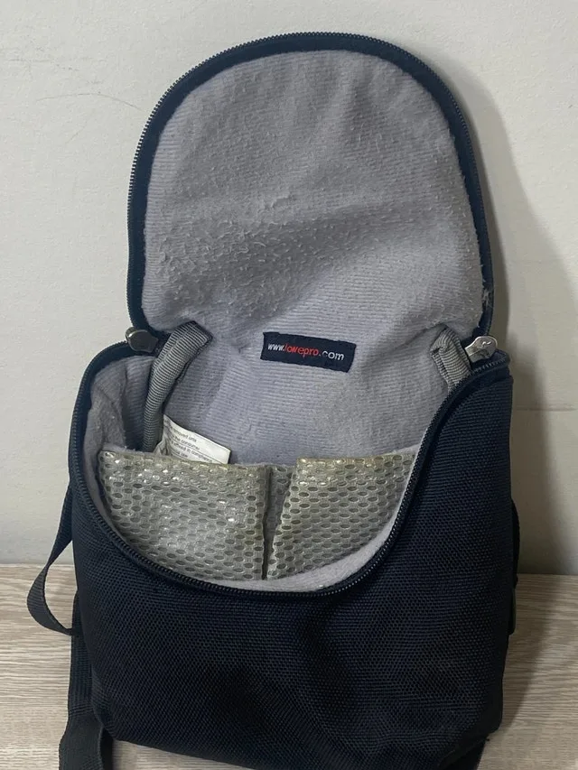 Small Lowepro Camera Case and Rain Shroud