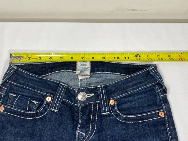 True Religion Jeans Womens Size 26 Straight Cut PreOwned image indicator(3)