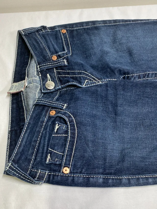 True Religion Jeans Womens Size 26 Straight Cut PreOwned image indicator(6)