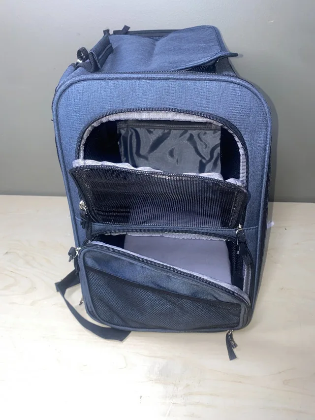 2-Way Expandable Pet Carrier Back Pack up to 20lbs image indicator(3)