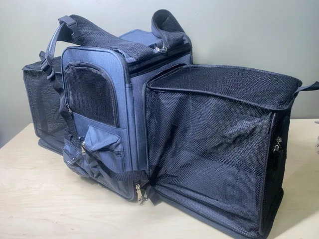 2-Way Expandable Pet Carrier Back Pack up to 20lbs image indicator(6)