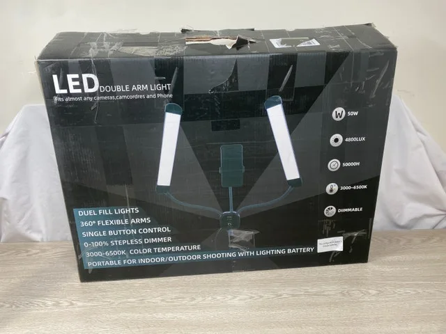 LED Video and Photography Lighting Kit image indicator(2)