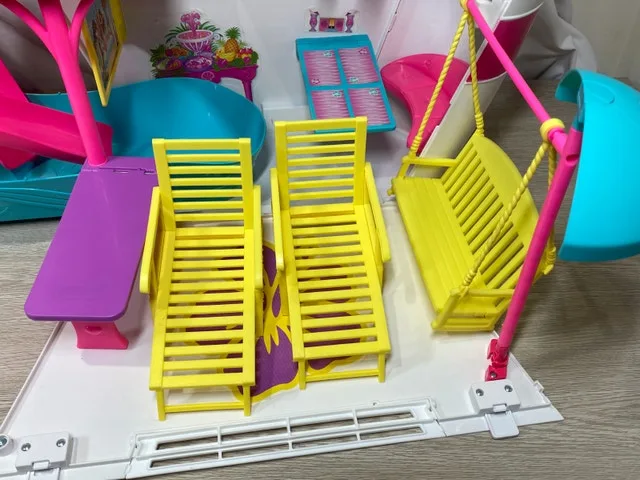 Large Barbie Lot Incl Sisters Cruise Ship image indicator(6)