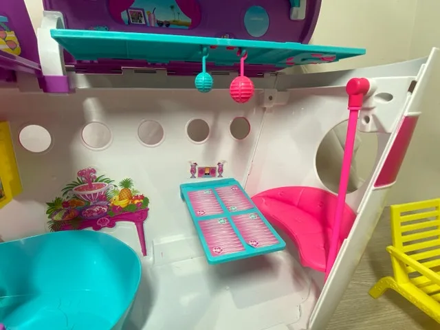 Large Barbie Lot Incl Sisters Cruise Ship image indicator(7)