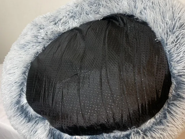 Plush Cat Cave Donut Bed 15 Inch Diameter image indicator(4)