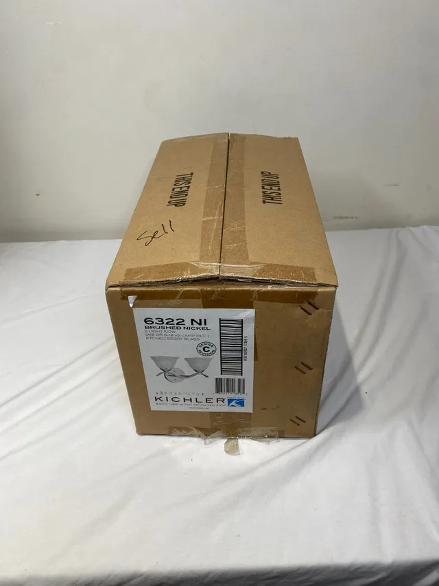 New Kichler Brushed Nickle Wall Sconce image indicator(4)