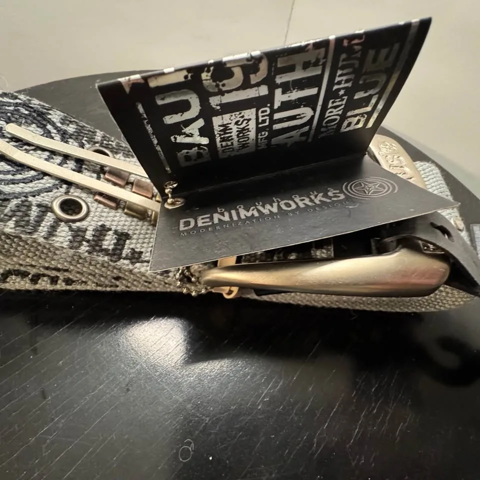 BRAND NEW with TAGS Bauhaus Works studded belt image indicator(4)