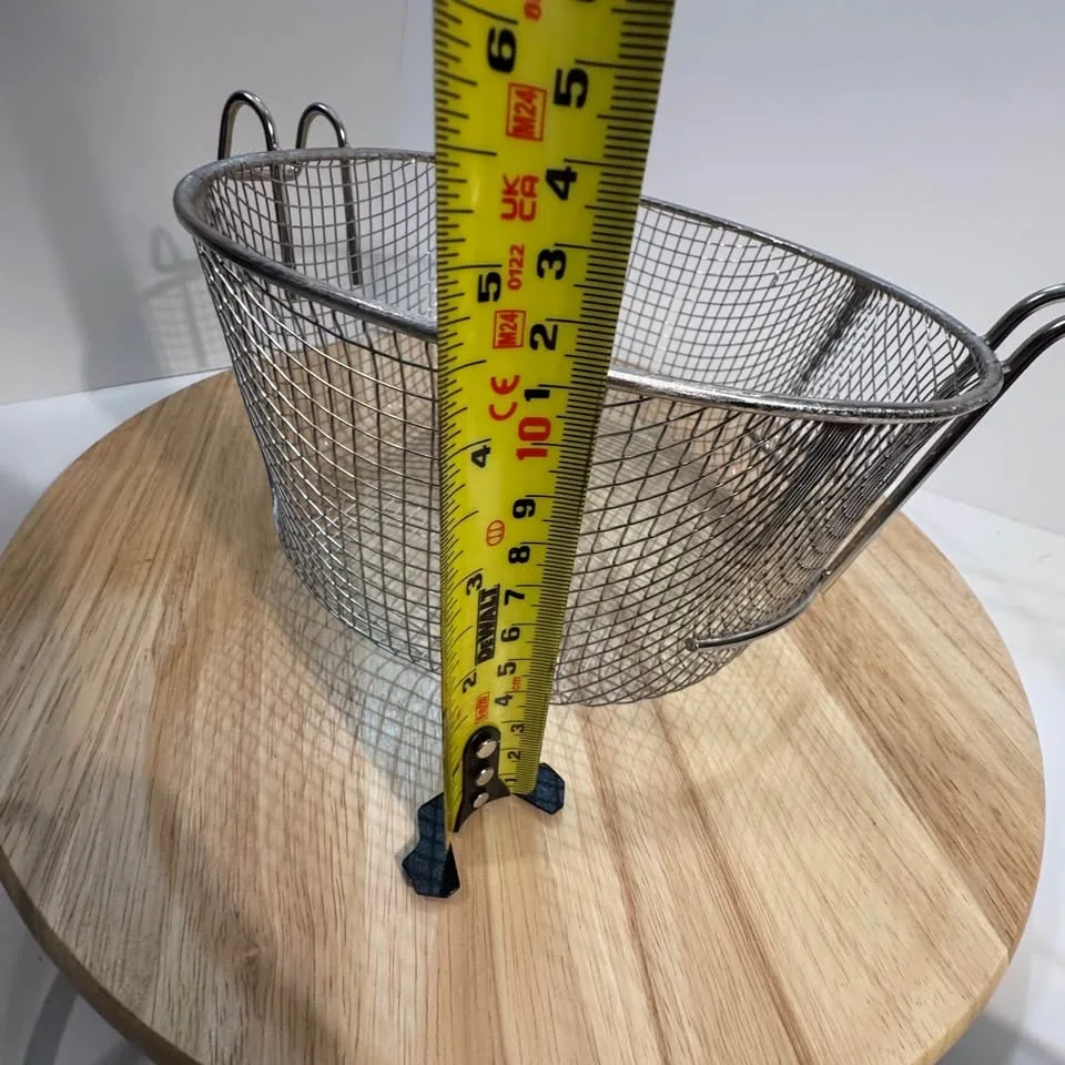 Brand New Never Used - Stainless Steel Deep fry Basket image indicator(3)