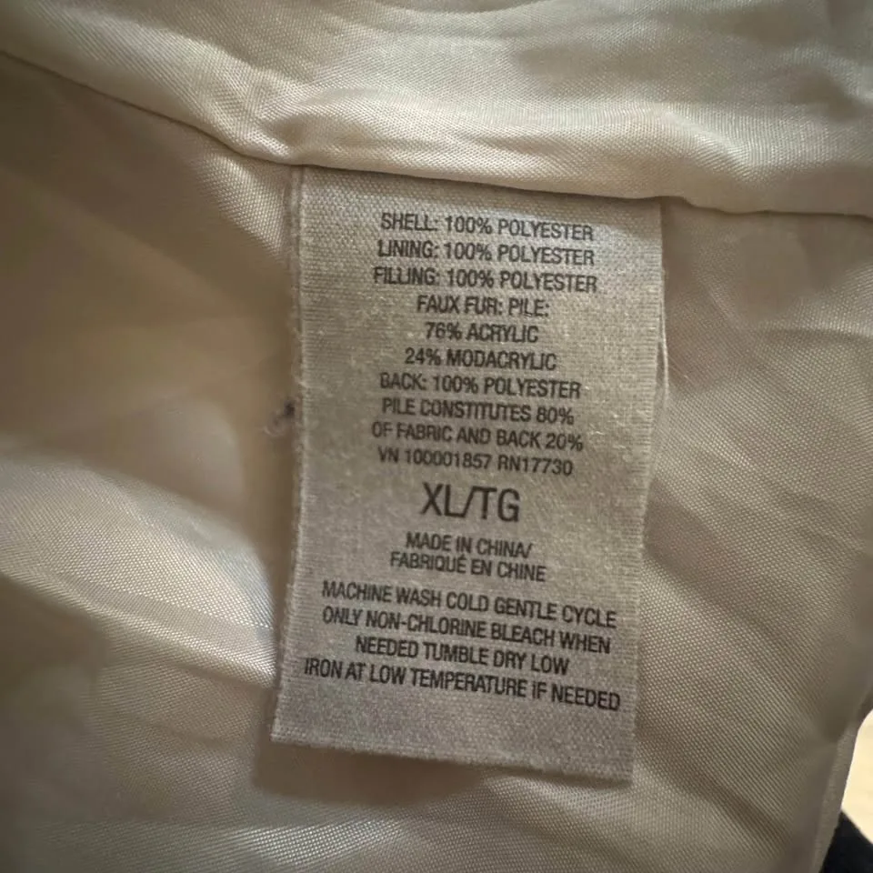 Vintage Beaver Canoe Puffer Vest XL image indicator(6)