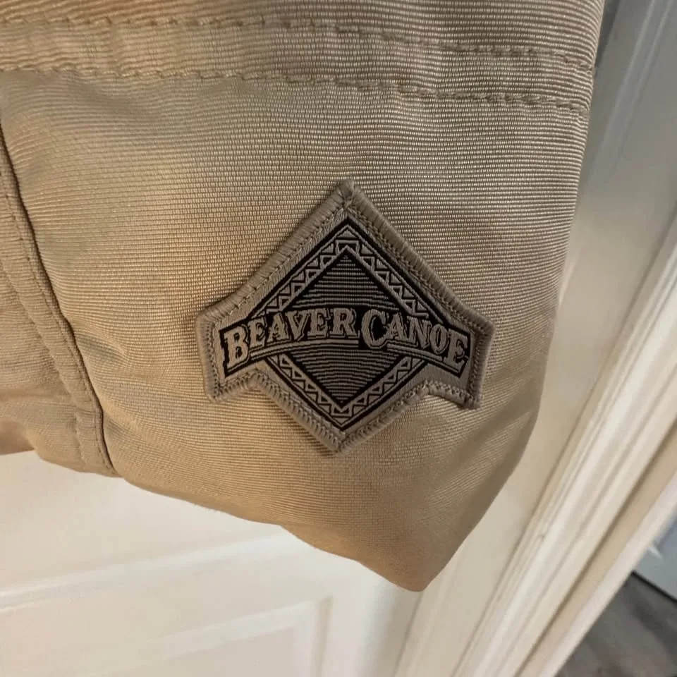 Vintage Beaver Canoe Puffer Vest XL image indicator(7)