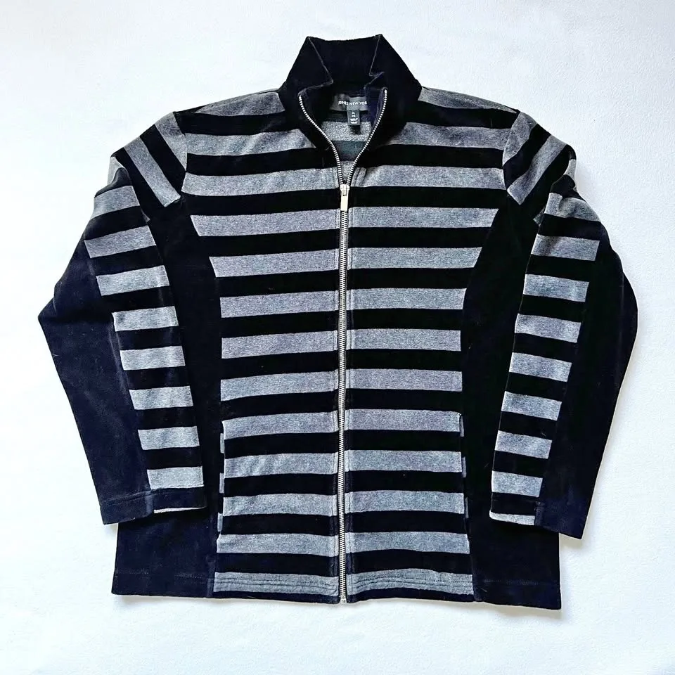 Jones New York Zipper Sweater - Medium