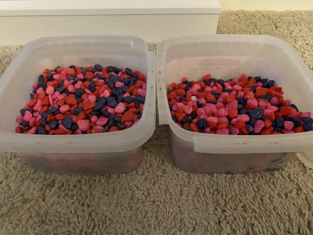 Colourful Tank Gravel