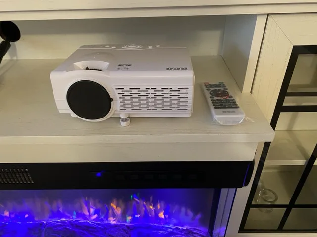 RCA Projector with 100 inch Screen