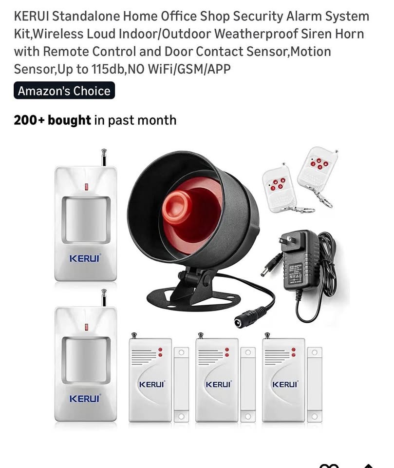 Kerui Intelligent Home Alarm System