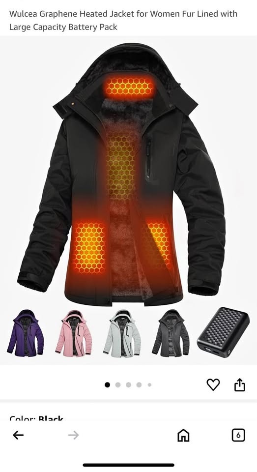 Women Long Heated sweatshirt hoodie