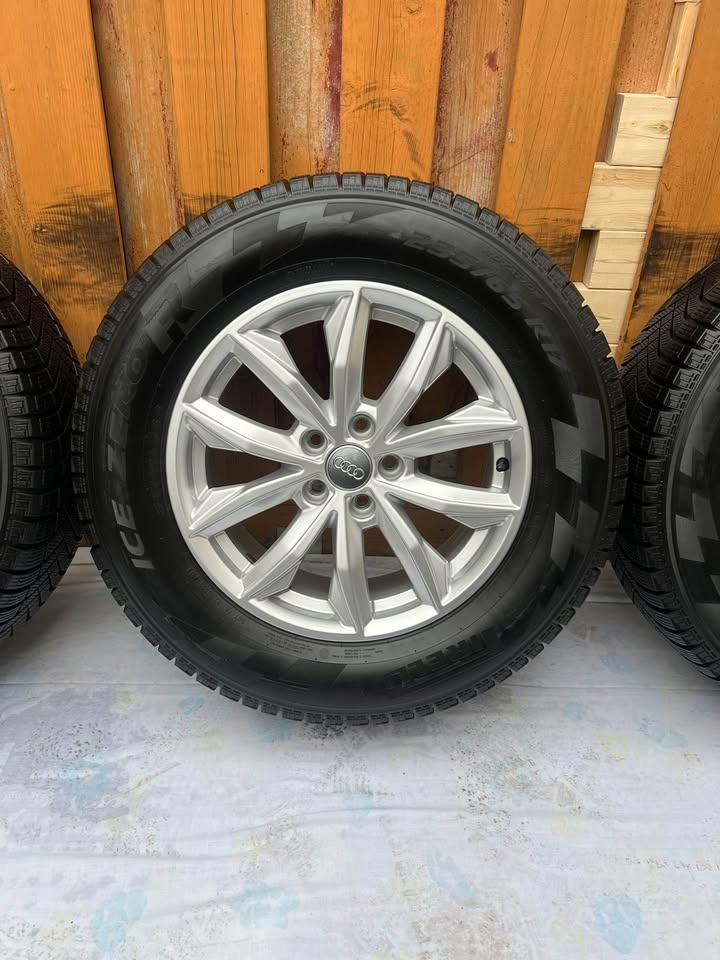 235/65R17 - 4 Luxury Ausi Winter Wheels and Pirelli Ice Zero 5x1 - photo 2