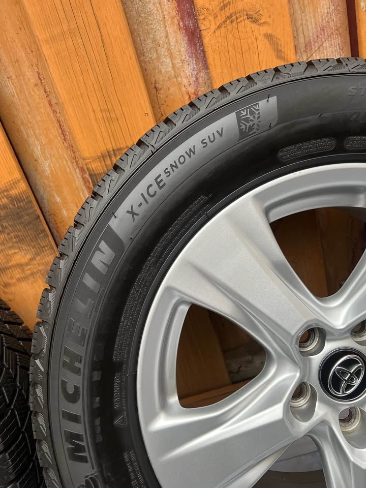 225/65R17 OEM Toyota RAV4 Rims and Mixheli. X ICE winter tires - photo 5