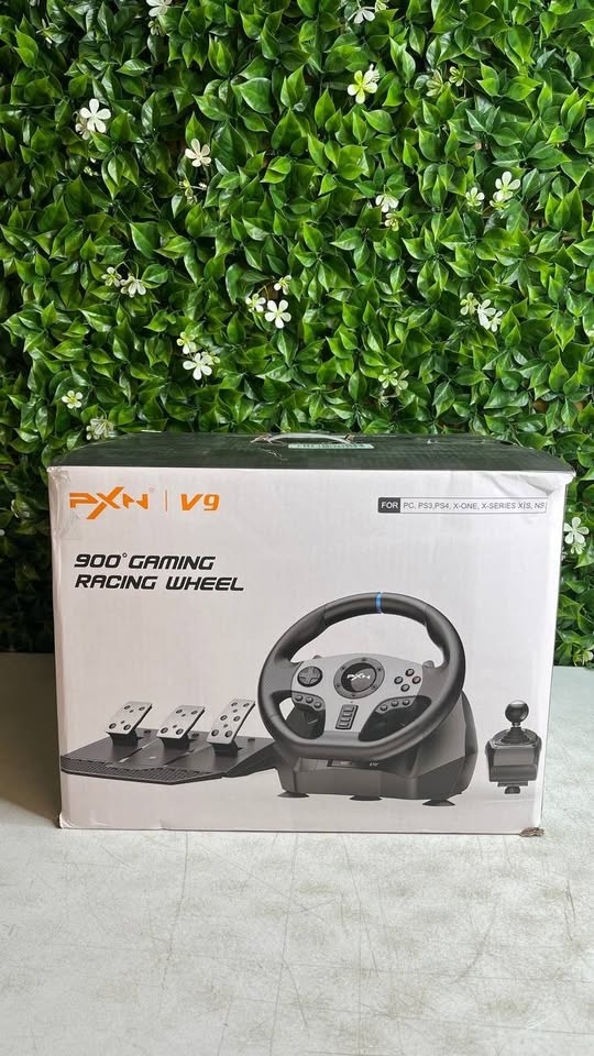 PXN V9 PC Steering Wheel with Pedals & Shifter - photo 3