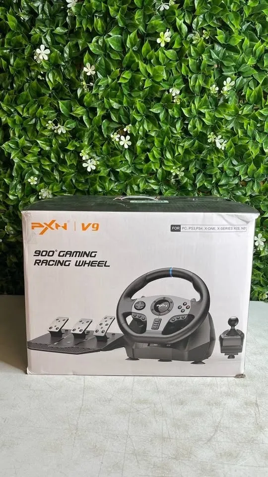 PXN V9 PC Steering Wheel with Pedals & Shifter image indicator(3)