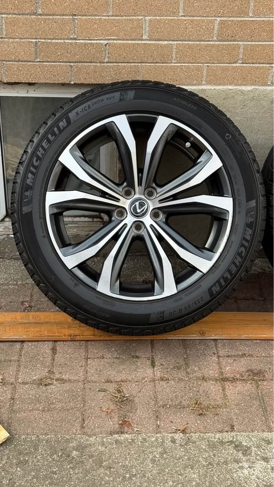 235/55R20 Lexus RX original winter set - photo 4