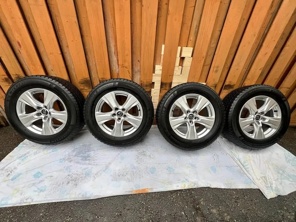 225/65R17 OEM Toyota RAV4 Rims and Mixheli. X ICE winter tires