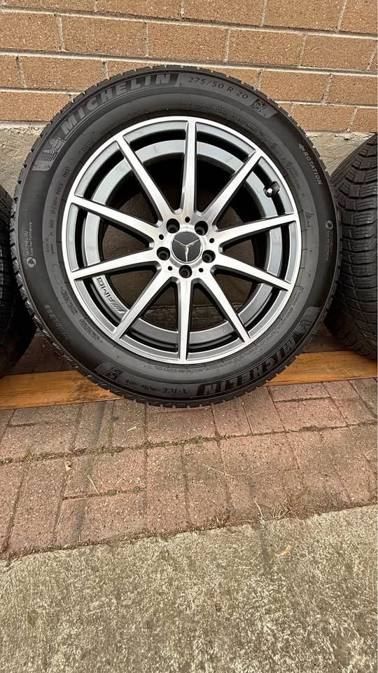275/50R20 Mercedes AMG/GLE Rims & Michelin X-Ice Tires