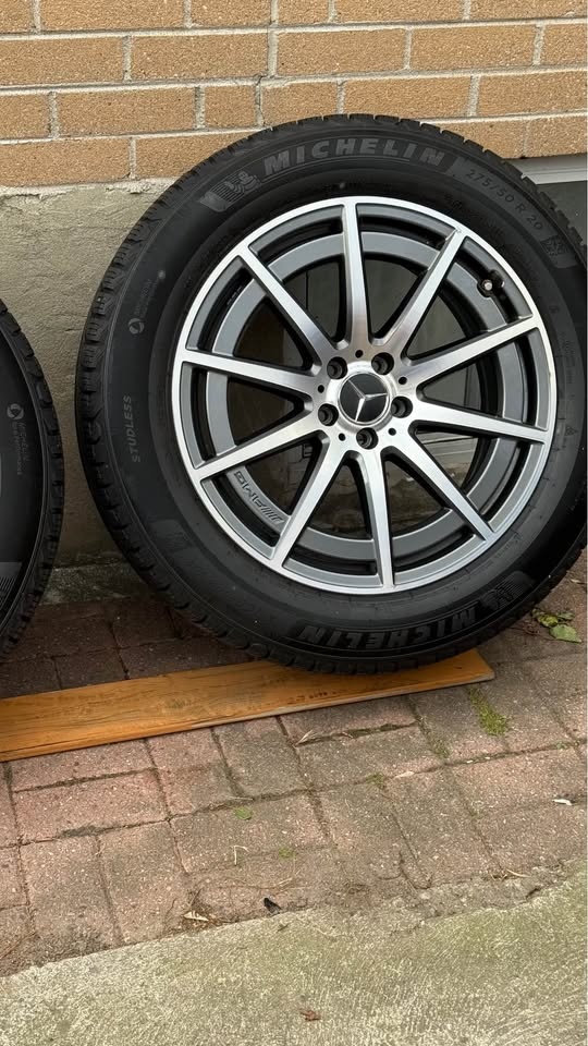 275/50R20 Mercedes AMG/GLE Rims & Michelin X-Ice Tires - photo 2