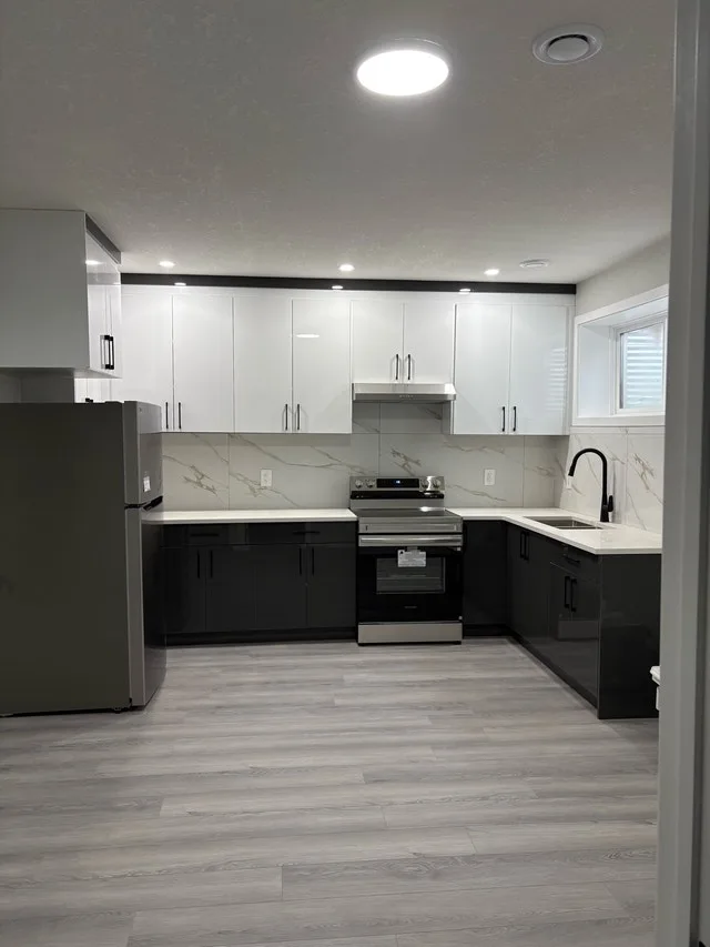 New two bedroom basement and one bathroom