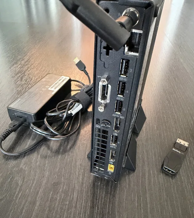 Lenovo M710q Micro PC - i5-6500T 16GB Ram 256GB SSD WiFi image indicator(2)