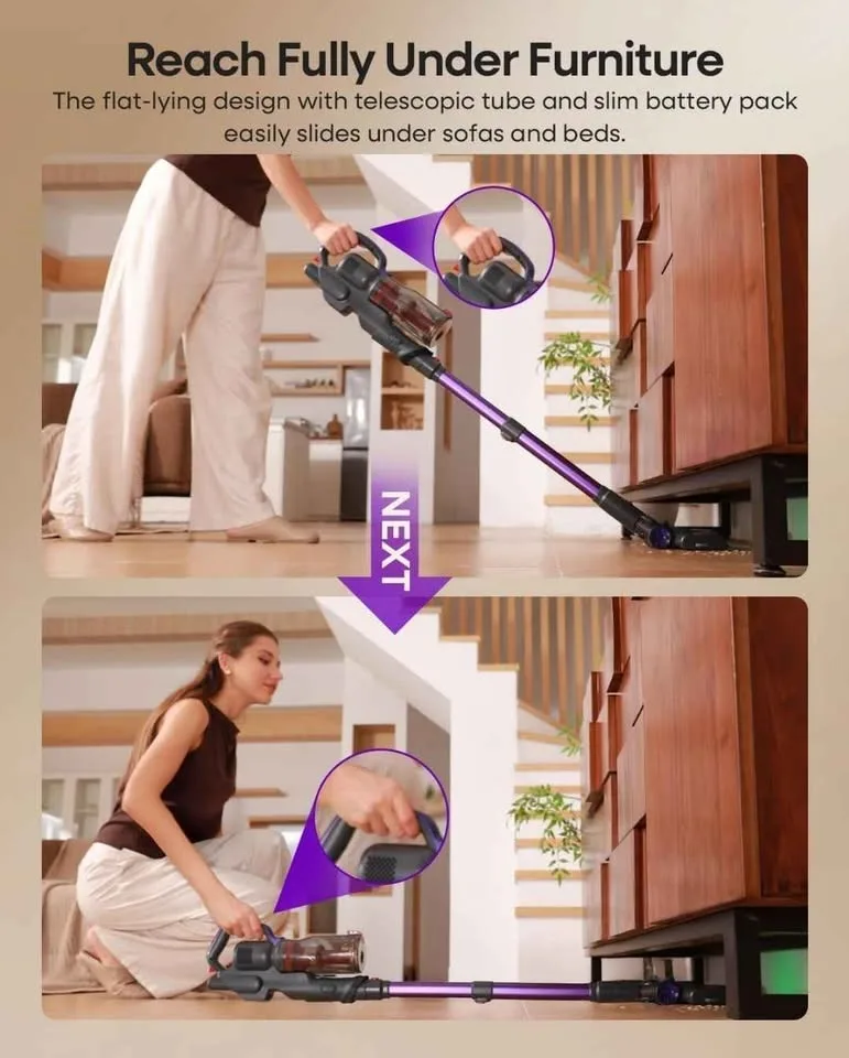 AlloyMove Cordless Vacuum Cleaner, 45KPA image indicator(8)