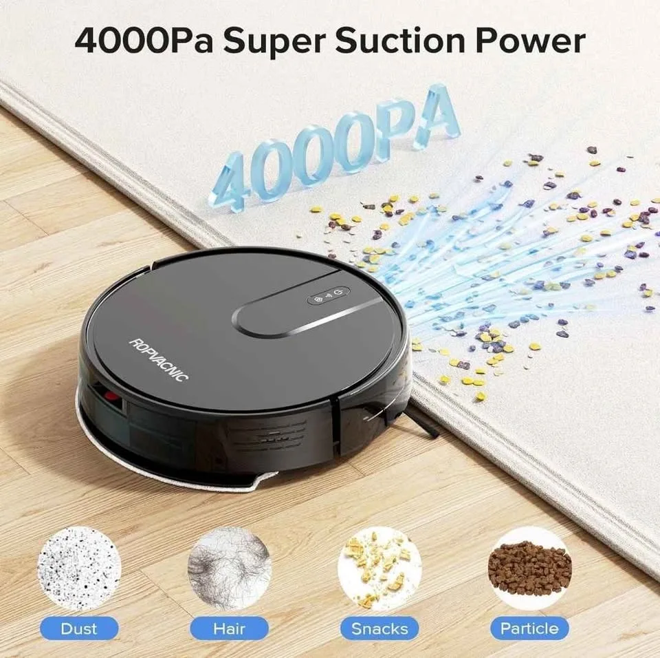Robot Vacuum Cleaner Robot Vacuum and Mop image indicator(3)