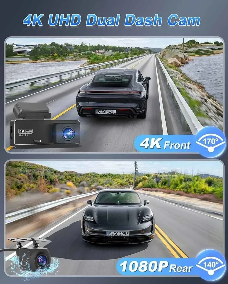 Dash Cam Front and Rear Camera 4k image indicator(2)