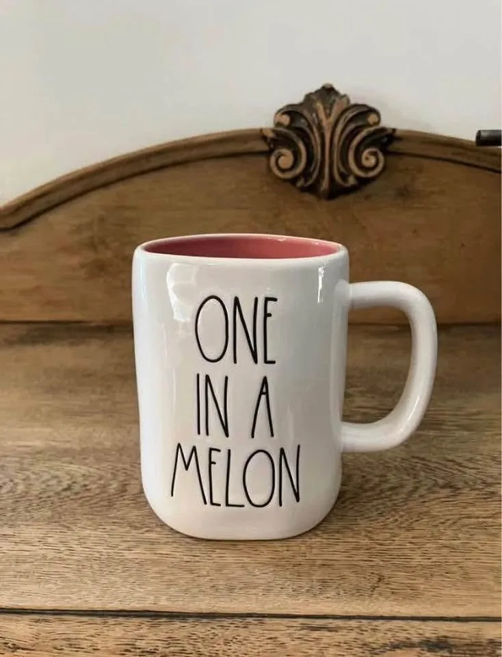 Rae Dunn One in a Melon Double Sided Mug