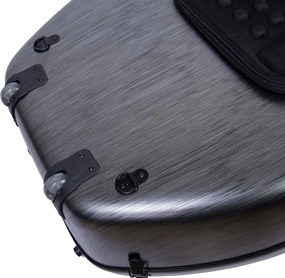 Crossrock Cello Case 4/4 with Backpack and Wheels - Black image indicator(2)