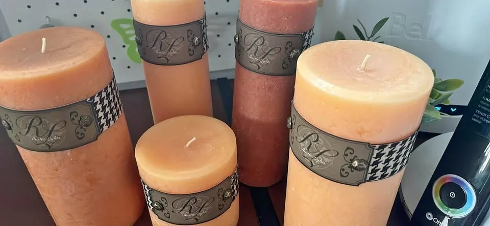 Acadian candles - $10 to $15 each