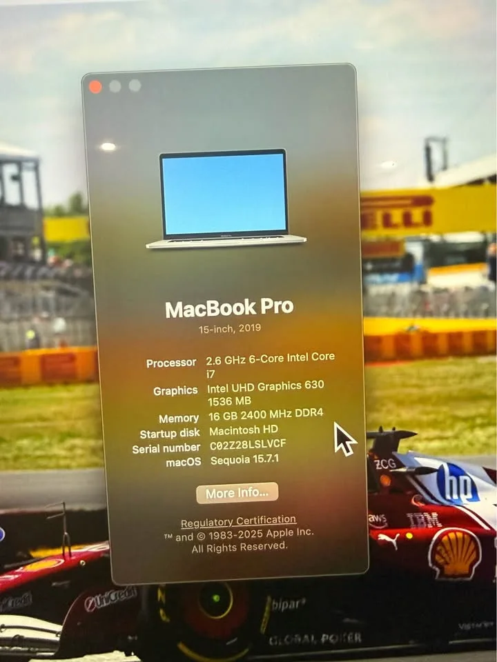 Apple MacBook Pro 15 inch (Brand new battery) image indicator(6)