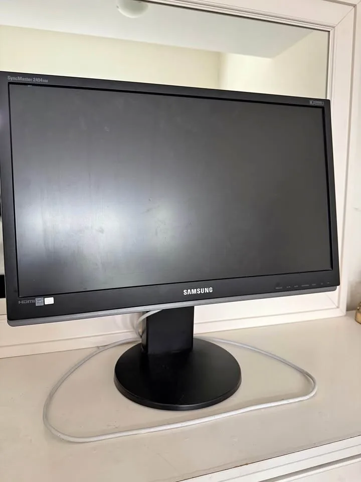 Samsung SyncMaster 2494HM Monitor – Rotates, Great for Work