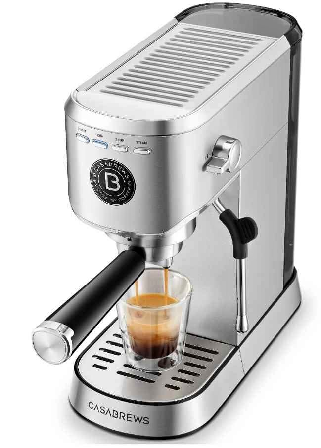 Casabrews Espresso Machine with Milk Frother
