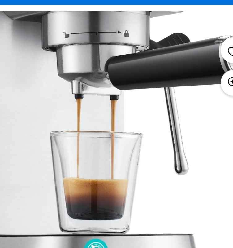 Casabrews Espresso Machine with Milk Frother - photo 3