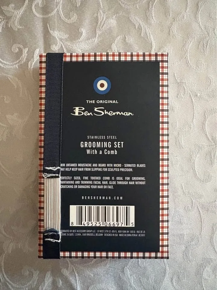 Ben Sherman Stainless Steel Grooming Set image indicator(2)