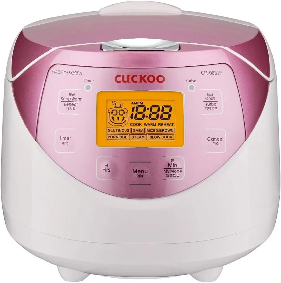 Cuckoo Rice Cooker 6 Cups Pink