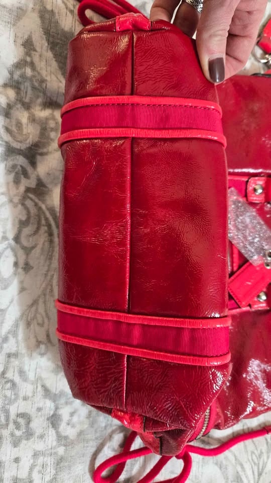 Coach Poppy - Red patent purse - photo 3